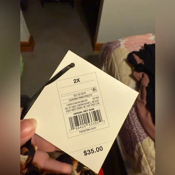 Leopard Print Ava & Viv Sun Dress - Picture 8 of 8